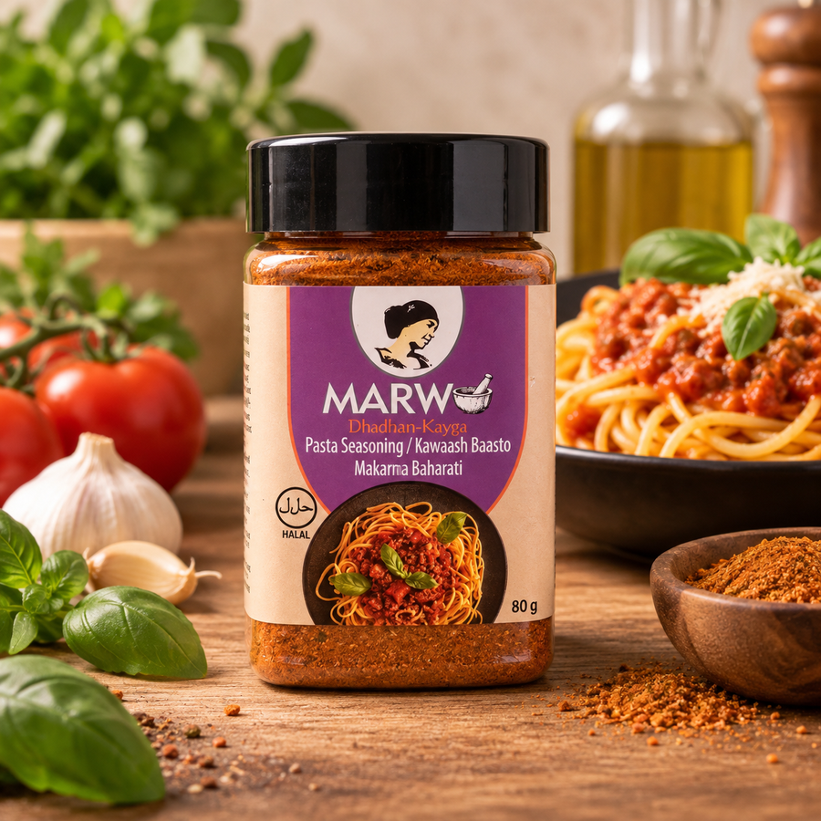 Marwo Pasta Seasoning / Xawaash Baasto – 80 g
