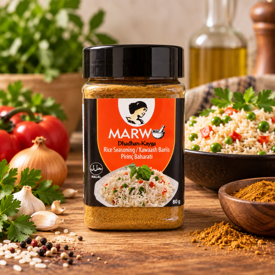Marwo Rice Seasoning / Xawaash Bariis – 80 g