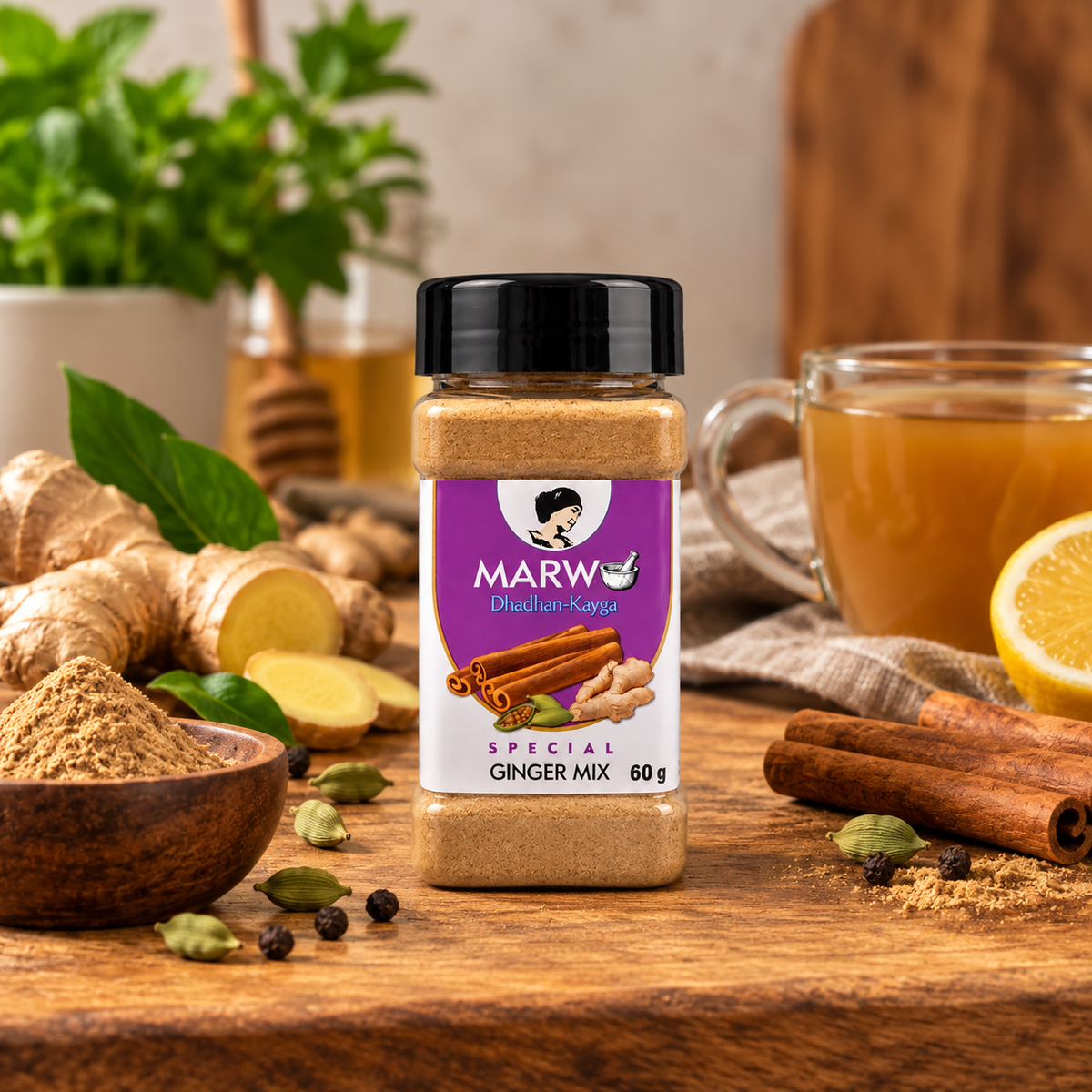 Marwo Special Ginger Mix – 60 g