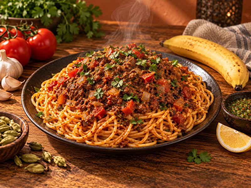 Baasto iyo suugo – pasta med kødsauce