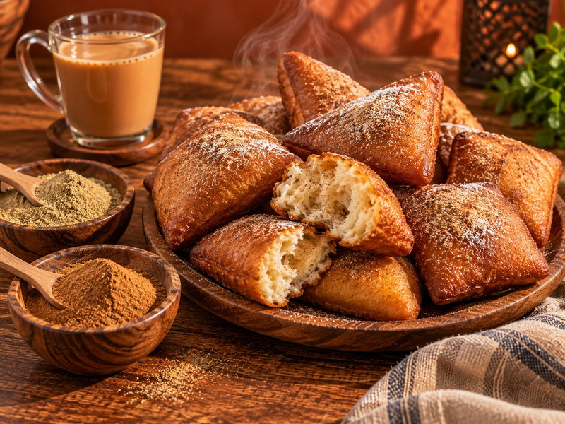 Mandazi – kardemomme-doughnuts